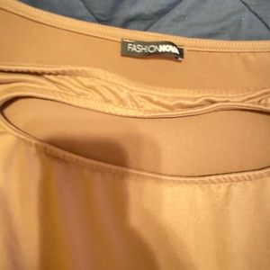 Nude Fashion Nova Onesie